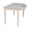 International Concepts Computer Desk with Flip Down Drawer 26 in D X 26 H, 30 W X Hardwood, Unfinished OF-50 - alternate 8